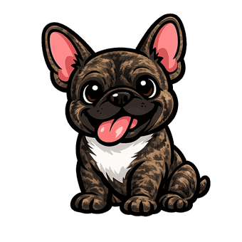 Brindle French Bulldog