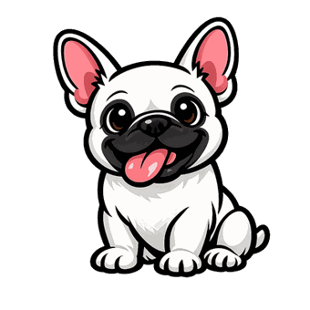 White French Bulldog