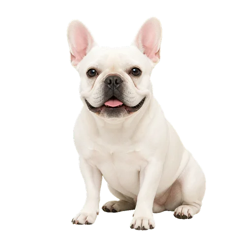 White French Bulldog