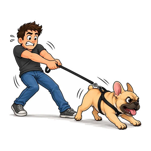 Pulling on the Leash