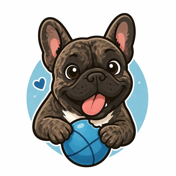 Spike — dark brindle French Bulldog